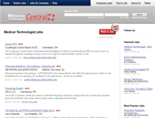 Tablet Screenshot of medicaltechnologistscentral.com